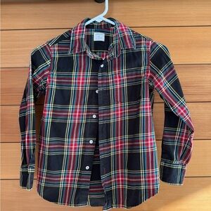 Crewcuts Plaid Button-Up Shirt